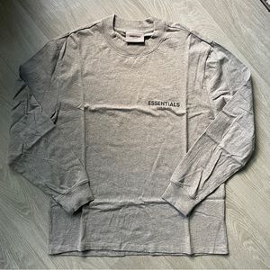Fear of God Essentials L/S Grey Medium